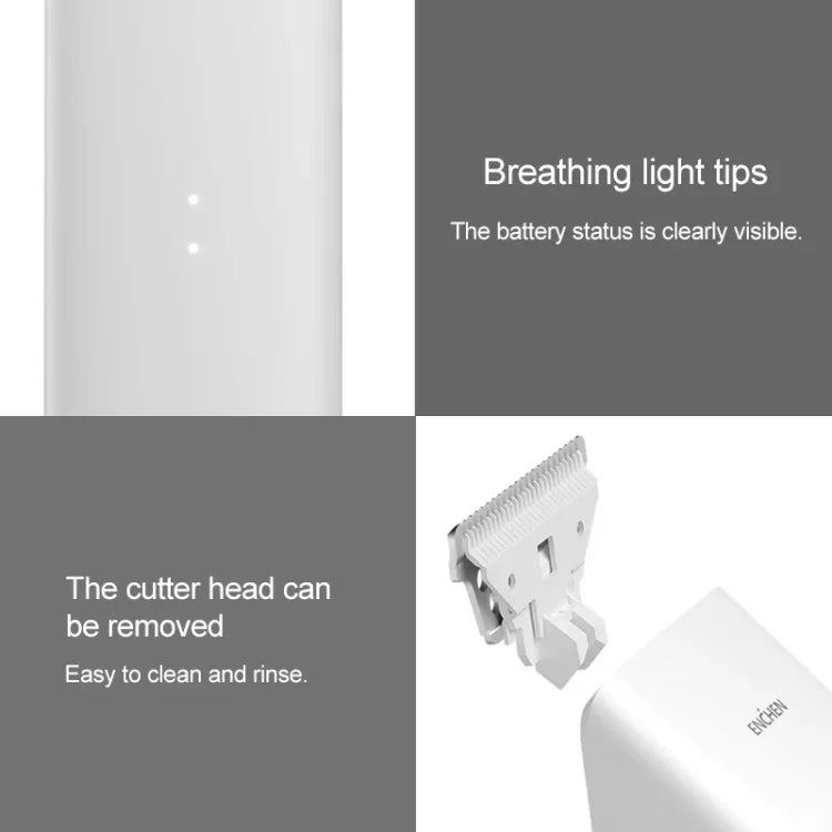 เครื่องตัดผมไฟฟ้า Xiaomi Enchen Boost แท้ ชาร์จเร็วอัจฉริยะ