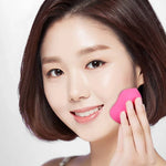 ฟองน้ำแต่งหน้าแบบนุ่ม รูปหยดน้ำแบบลูกน้ำ พร้อมชุดพัฟเครื่องสำอาง (Lafite Mat), 2