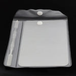 พาเลตต์สแตนเลสสี่เหลี่ยมสำหรับแต่งหน้า ขนาด S, 115*75mm