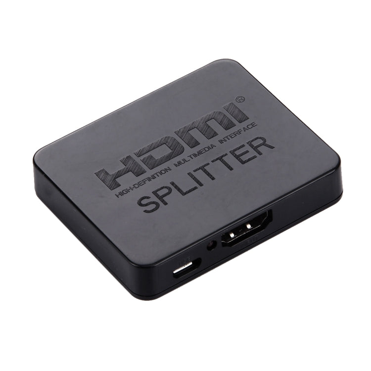 ตัวแยกสัญญาณ HDMI 4K Full HD 1080p สวิตช์ HDMI 1x2 พร้อมขยายสัญญาณ แสดงผลคู่สำหรับ HDTV DVD PS3 Xbox, HDMI 4K (สีดำ), HDMI 4K (สีขาว)
