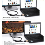 สาย HDMI 2.0 (4K) 30AWG ความเร็วสูง 18Gbps พร้อมหัวเชื่อมต่อชุบทอง HDMI ตัวผู้ถึง HDMI ตัวผู้ แบบแบน ความยาว: 1 ม.