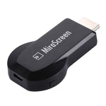 MiraScreen ตัวรับสัญญาณแสดงผล WiFi / Miracast Airplay DLNA อุปกรณ์สะท้อนหน้าจอไร้สายพร้อมสาย USB 2 in 1