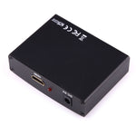 อะแดปเตอร์แปลงสัญญาณ HDMI เป็น YPbPr วิดีโอและเสียง R/L ความละเอียด 1080P HD, HDMI เป็น YPbPr+R/L