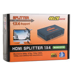 เครื่องแยกสัญญาณ HDMI CY10 UHD 4K x 2K 3D 1 ต่อ 4, CY10