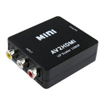 อะแดปเตอร์แปลงสัญญาณ HOWEI HW-2105 Mini AV CVBS/L+R เป็น HDMI รองรับสเกล 1080P, HW-2105 AV เป็น HDMI