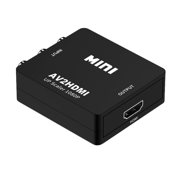 อะแดปเตอร์แปลงสัญญาณ HOWEI HW-2105 Mini AV CVBS/L+R เป็น HDMI รองรับสเกล 1080P, HW-2105 AV เป็น HDMI