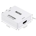 อะแดปเตอร์แปลงสัญญาณ HOWEI HW-2105 Mini AV CVBS/L+R เป็น HDMI รองรับสเกล 1080P, HW-2105 AV เป็น HDMI