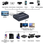 USB 2.0 เป็น HDMI การ์ดจับภาพวิดีโอ 4K HD พร้อมลูป