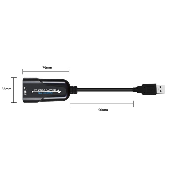 K004 HDMI เป็น USB 3.0 UVC การ์ดจับภาพวิดีโอ HD