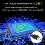 K004 HDMI เป็น USB 3.0 UVC การ์ดจับภาพวิดีโอ HD