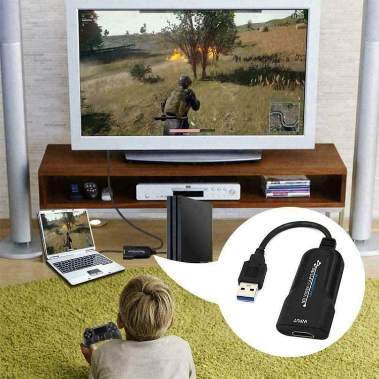 K004 HDMI เป็น USB 3.0 UVC การ์ดจับภาพวิดีโอ HD