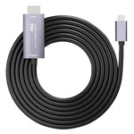 การ์ดจับภาพวิดีโอ HD Z36A HDMI ตัวผู้เป็น USB-C / Type-C ตัวผู้ ความยาวสาย 2 เมตร HDMI เป็น Type-C