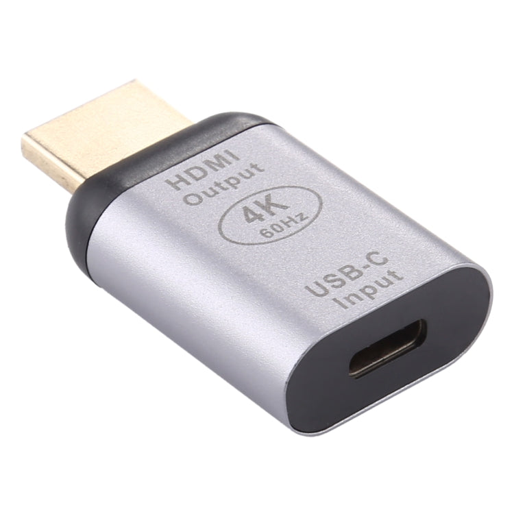 อะแดปเตอร์อลูมิเนียม Type-C / USB-C ตัวเมีย เป็น HDMI ตัวผู้, Type-C ตัวเมีย เป็น HDMI ตัวผู้