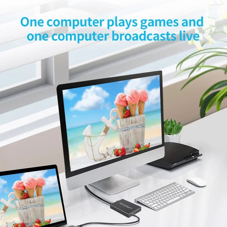 NK-M006 ตัวแปลงสัญญาณ HDMI เป็น SDI + USB 3.0 ความละเอียด 1080P Full HD, SDI + USB 3.0