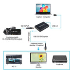 NK-M006 ตัวแปลงสัญญาณ HDMI เป็น SDI + USB 3.0 ความละเอียด 1080P Full HD, SDI + USB 3.0