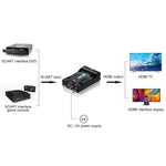 ตัวแปลง SCART เป็น HDMI HDTV1080P HD, SCART เป็น HDMI