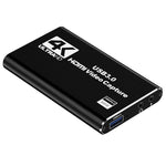 การ์ดจับภาพวิดีโอ HDMI HD 4K USB 3.0 แบบไม่ต้องติดตั้งไดรเวอร์