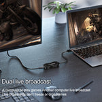 USB 2.0 เป็น HDMI จับภาพและบันทึกวิดีโอเกม HD แบบถ่ายทอดสด