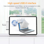 HW-TC29 HUB อะแดปเตอร์ขยายมัลติฟังก์ชัน 4 ใน 1 Type-C / USB-C สำหรับ iPad Pro