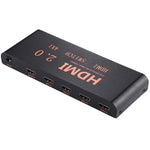 สวิตช์ HDMI 2.0 4X1 4K/60Hz พร้อมรีโมทคอนโทรล, ปลั๊ก EU, 4X1