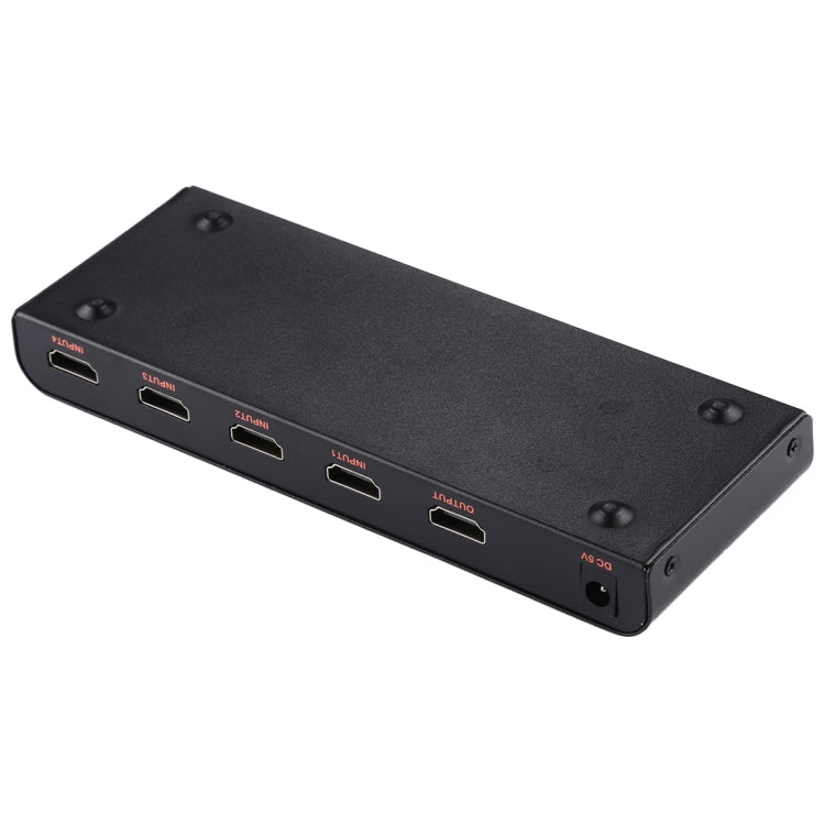 สวิตช์ HDMI 2.0 4X1 4K/60Hz พร้อมรีโมทคอนโทรล, ปลั๊ก EU, 4X1