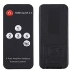 สวิตช์ HDMI 2.0 4X1 4K/60Hz พร้อมรีโมทคอนโทรล, ปลั๊ก EU, 4X1