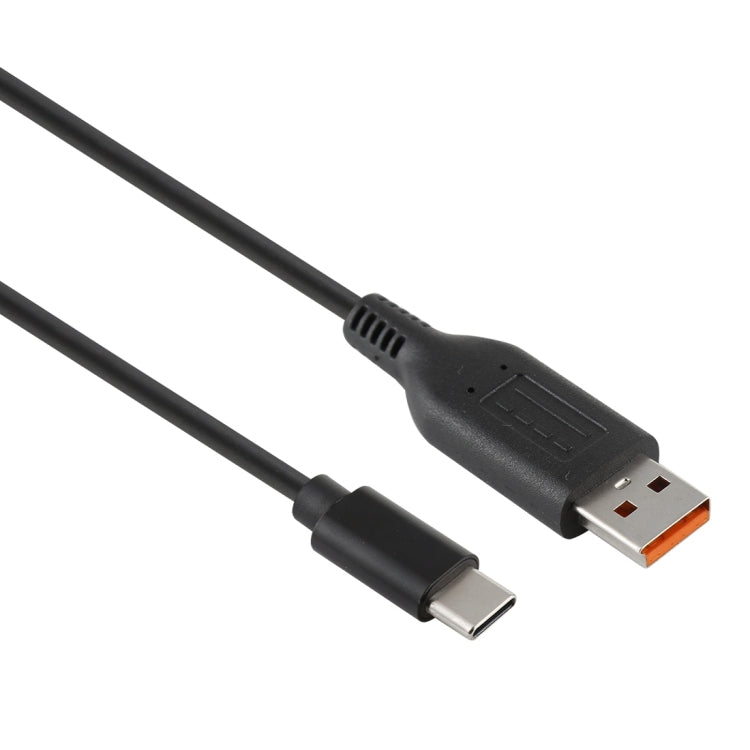 สายชาร์จอะแดปเตอร์พลังงาน Yoga 3 Interface เป็น Type-C / USB-C ตัวผู้ สำหรับ Lenovo Yoga 3 ยาวประมาณ 1.8ม.