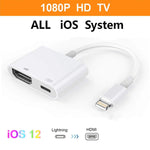 E-Gin-LTH-002 ตัวแปลง 8 พิน Digital AV เป็น HDMI พร้อมพอร์ตชาร์จ USB สำหรับจอแสดงผลทีวี HD 1080P, E-Gin-LTH-002