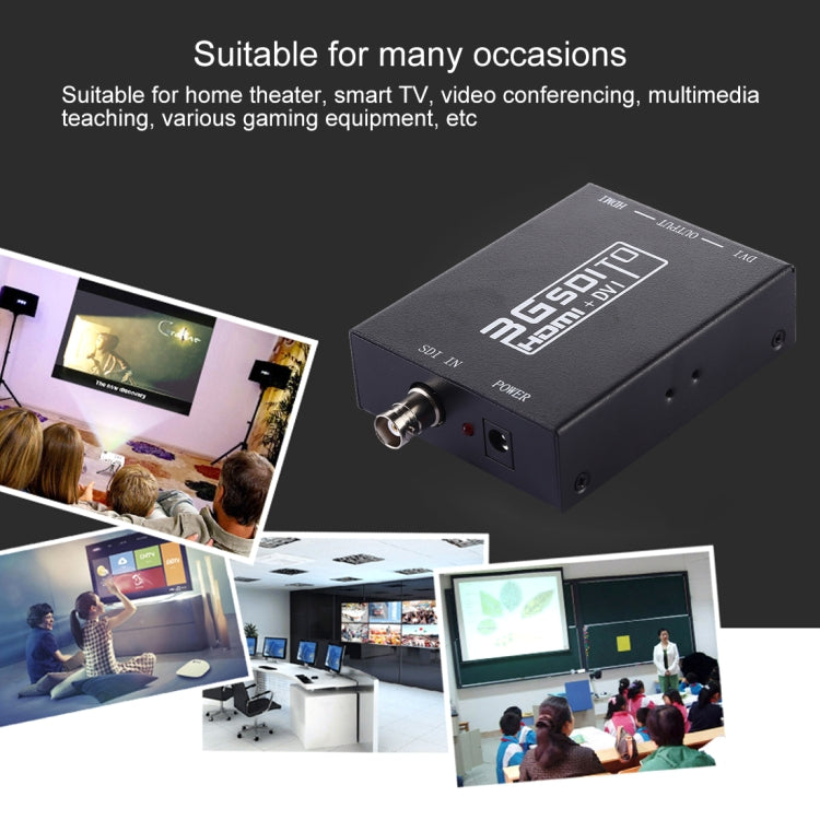 NEWKENG NK-A8 ตัวแปลง 3G SDI เป็น HDMI + DVI