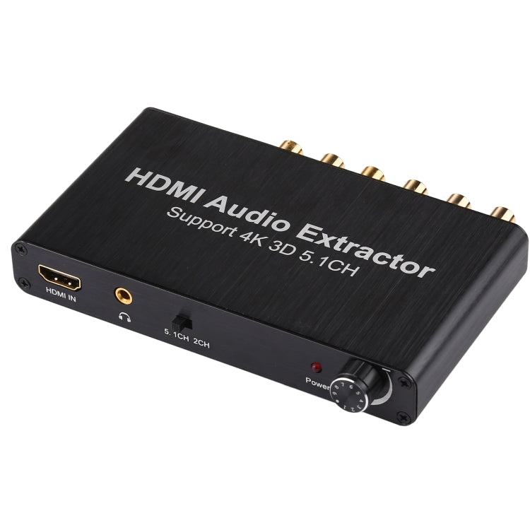 เครื่องถอดรหัสเสียง 4K 3D HDMI 5.1CH