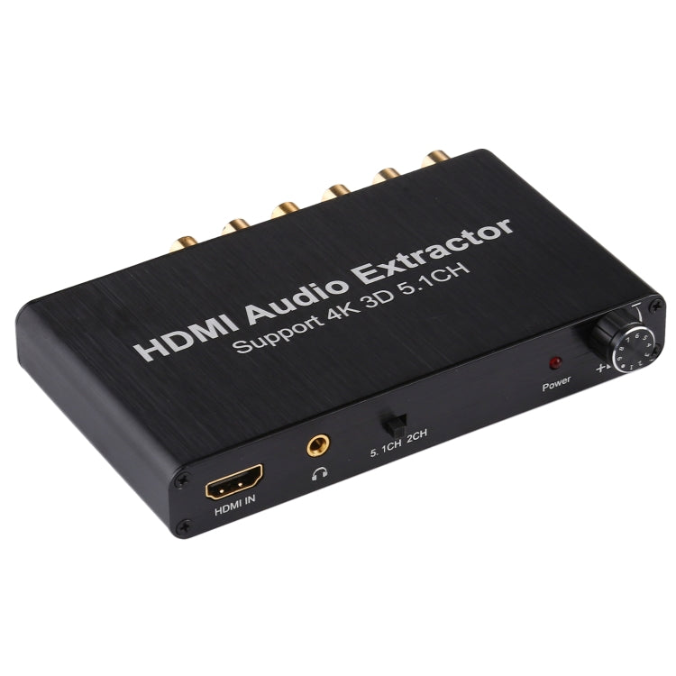 เครื่องถอดรหัสเสียง 4K 3D HDMI 5.1CH