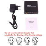 NEWKENG X5 ตัวแปลงสัญญาณ HDMI เป็น DVI พร้อมเสียง 3.5 มม. และเอาต์พุตโคแอกเชียล, ปลั๊ก EU, X5 HDMI เป็น DVI พร้อมเสียง