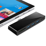ROCKETEK SK-S5H HUB อ่านการ์ดหน่วยความจำ 3 x USB 3.0 + HDMI + SD / TF พร้อมอะแดปเตอร์ HDMI 4K, SK-S5H