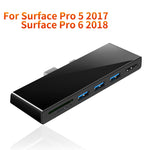 ROCKETEK SK-S5H HUB อ่านการ์ดหน่วยความจำ 3 x USB 3.0 + HDMI + SD / TF พร้อมอะแดปเตอร์ HDMI 4K, SK-S5H