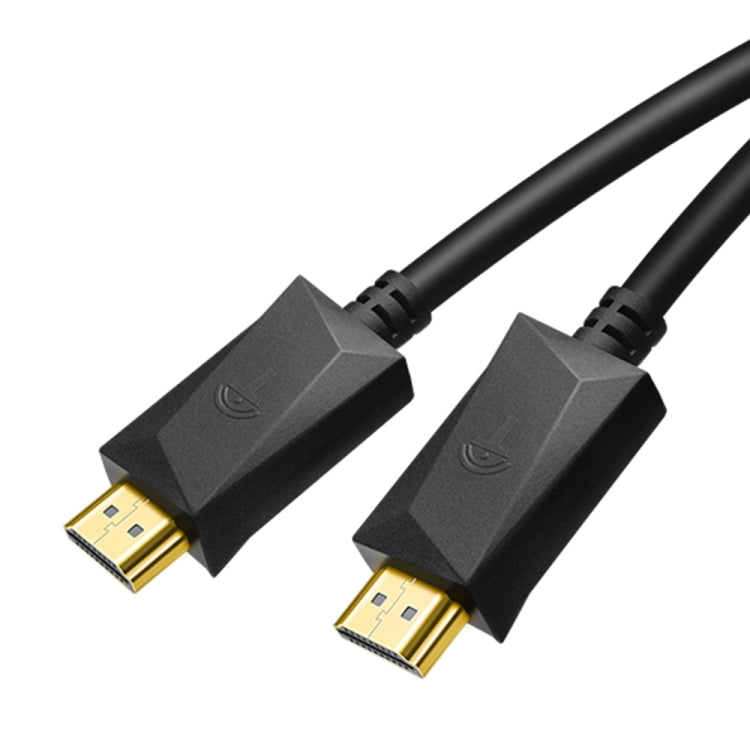 สาย HDMI ROCKETEK HDMI01Y-2 HDMI 2.0 4K 30Hz 3D ตัวเชื่อมต่อชุบทอง สำหรับอุปกรณ์ HDMI ทุกชนิด, ความยาว 2 เมตร