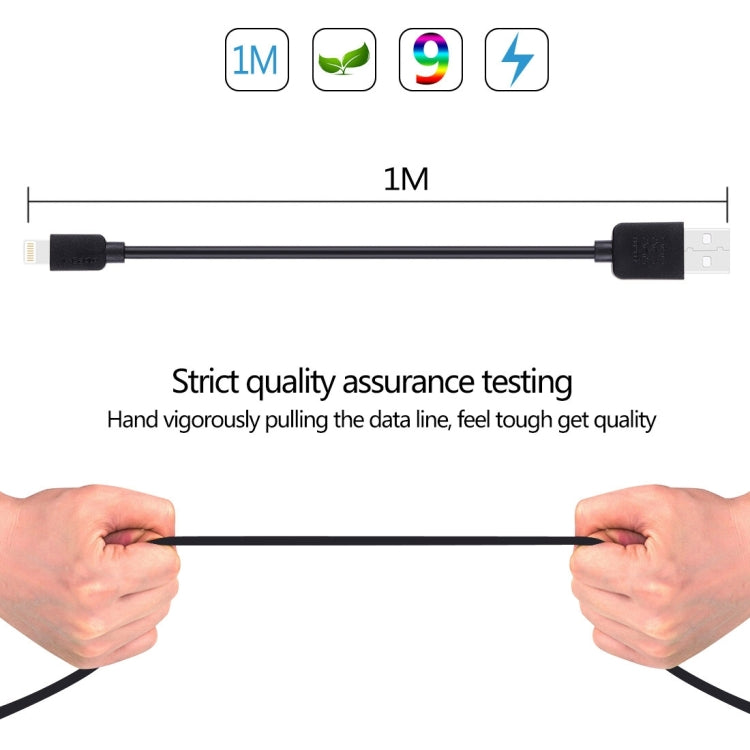 HAWEEL สายชาร์จและซิงค์ข้อมูลความเร็วสูง 1 เมตร 35 แกน 8 พิน เป็น USB สำหรับ iPhone, iPad, 8 พิน 1 เมตร, สาย 8 พิน 1 เมตร