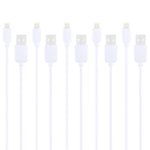 ชุดสายชาร์จและซิงค์ HAWEEL 5 ชิ้น ความยาว 1 เมตร ความเร็วสูง 8 พิน เป็น USB สำหรับ iPhone, iPad