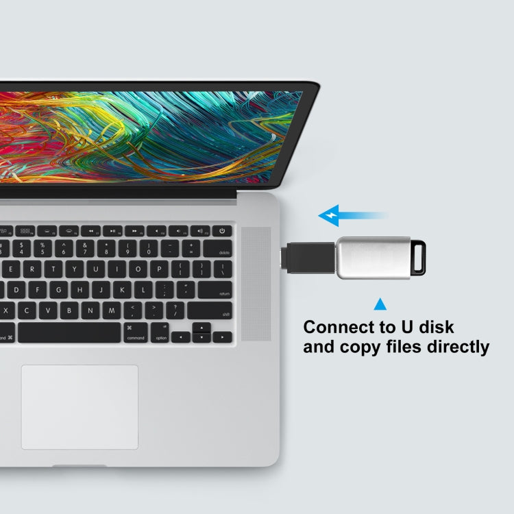 อะแดปเตอร์ส่งข้อมูล HAWEEL USB-C / Type-C ตัวผู้เป็น USB 3.0 ตัวเมีย OTG
