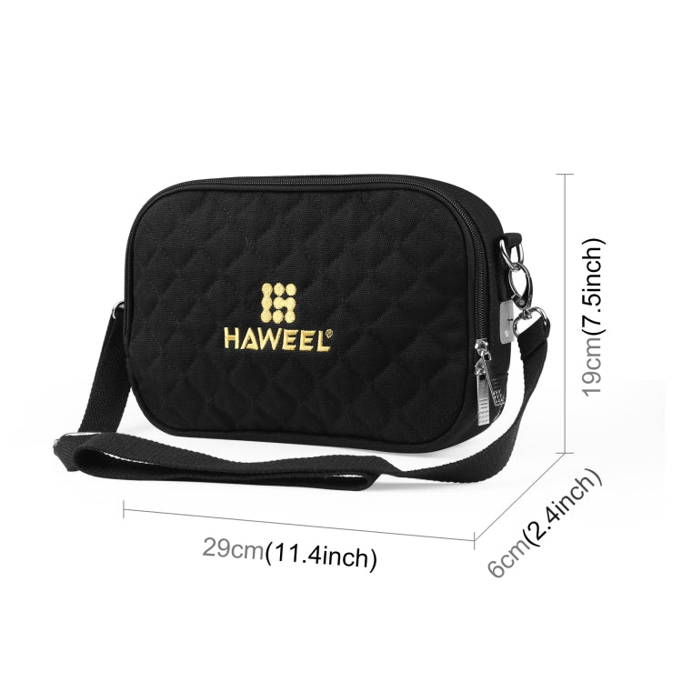 กระเป๋าสะพายไหล่ HAWEEL สำหรับใส่แท็บเล็ตดิจิทัล โทรศัพท์ พร้อมที่อุ่นมือ