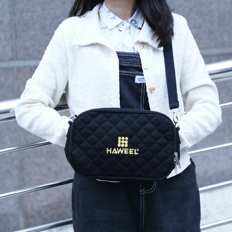 กระเป๋าสะพายไหล่ HAWEEL สำหรับใส่แท็บเล็ตดิจิทัล โทรศัพท์ พร้อมที่อุ่นมือ