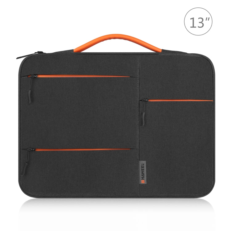 HAWEEL กระเป๋าใส่แล็ปท็อปแบบซิป 13.0 นิ้ว สำหรับ Macbook, Samsung, Lenovo Thinkpad, Sony, DELL Alienware, CHUWI, ASUS, HP, แล็ปท็อปขนาด 13 นิ้ว - 13.5 นิ้ว