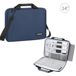 HAWEEL กระเป๋าแล็ปท็อปแบบสะพายข้างขนาด 13.0 นิ้ว - 14.0 นิ้ว สำหรับ Macbook, Lenovo Thinkpad, ASUS, HP