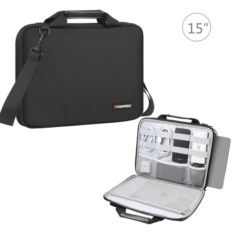 HAWEEL กระเป๋าแล็ปท็อปแบบสะพายข้างขนาด 15.0 นิ้ว - 16.0 นิ้ว สำหรับ Macbook, Lenovo Thinkpad, ASUS, HP