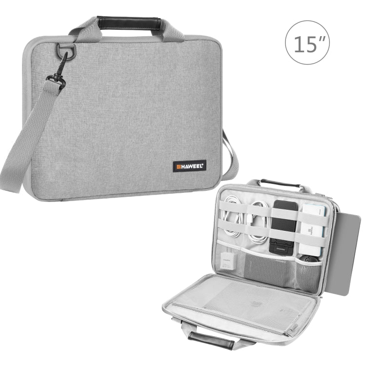 HAWEEL กระเป๋าแล็ปท็อปแบบสะพายข้างขนาด 15.0 นิ้ว - 16.0 นิ้ว สำหรับ Macbook, Lenovo Thinkpad, ASUS, HP