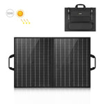 HAWEEL กระเป๋าชาร์จพลังงานแสงอาทิตย์แบบพับได้ 50W สำหรับเดินทาง