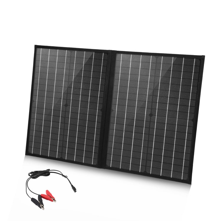 HAWEEL กระเป๋าชาร์จพลังงานแสงอาทิตย์แบบพับได้ 50W สำหรับเดินทาง