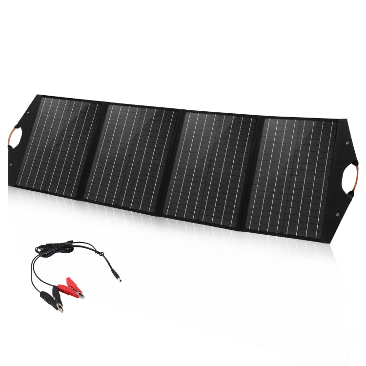 HAWEEL กระเป๋าชาร์จพลังงานแสงอาทิตย์แบบพับได้ 100W สำหรับเดินทาง