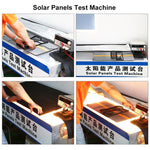 HAWEEL กระเป๋าชาร์จพลังงานแสงอาทิตย์แบบพับได้ 100W สำหรับเดินทาง