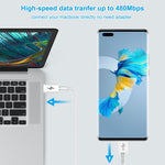 สายชาร์จข้อมูล HAWEEL 25W 3A Type-C / USB-C เป็น Type-C / USB-C PD ชาร์จเร็ว ความยาว 2 เมตร, Type-C เป็น Type-C 2 เมตร