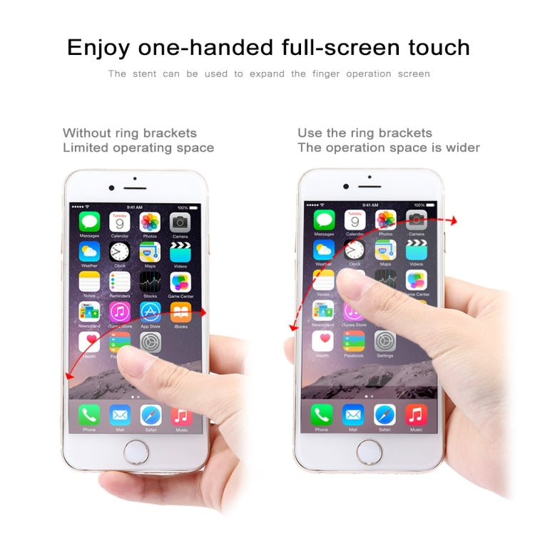 360 Degrees Rotation Ring Phone Holder, Gold, HK Stock